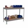 Mesa de trabajo SIMONWORK BASIC 2 901560-2 GRIS/MADERA - 338100271901562 - Simon Rack