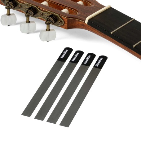 StewMac Set de Limas de Cejuela para Guitarra Clásica - Set de 4 - STW0886 - Stewmac