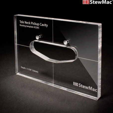 Plantilla de Pastilla de Mástil Telecaster para Cuerpo StewMac - STW2265 - Stewmac