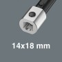 7880 Joker XXL 24-32 Llave de boca de inserción autoajustable - 05020173001 - Wera