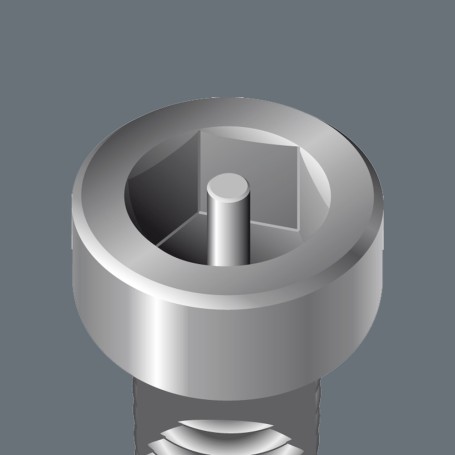 Punta hexagonal inviolable 840/1 Z Hex-Plus BO 60 x 25 mm - Wera