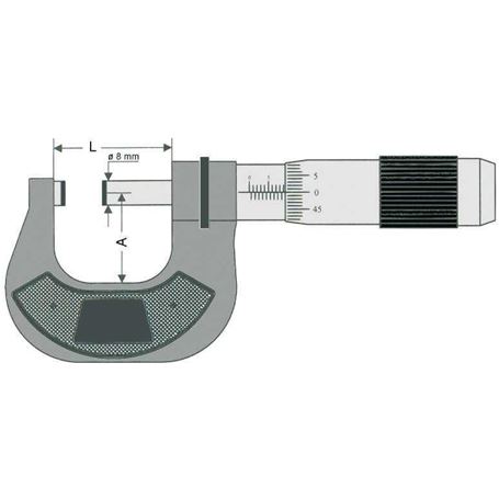 VOGEL-231330-Micrometro-de-exteriores-alta-precisison-DIN-863-Capacidad-0-25mm-1