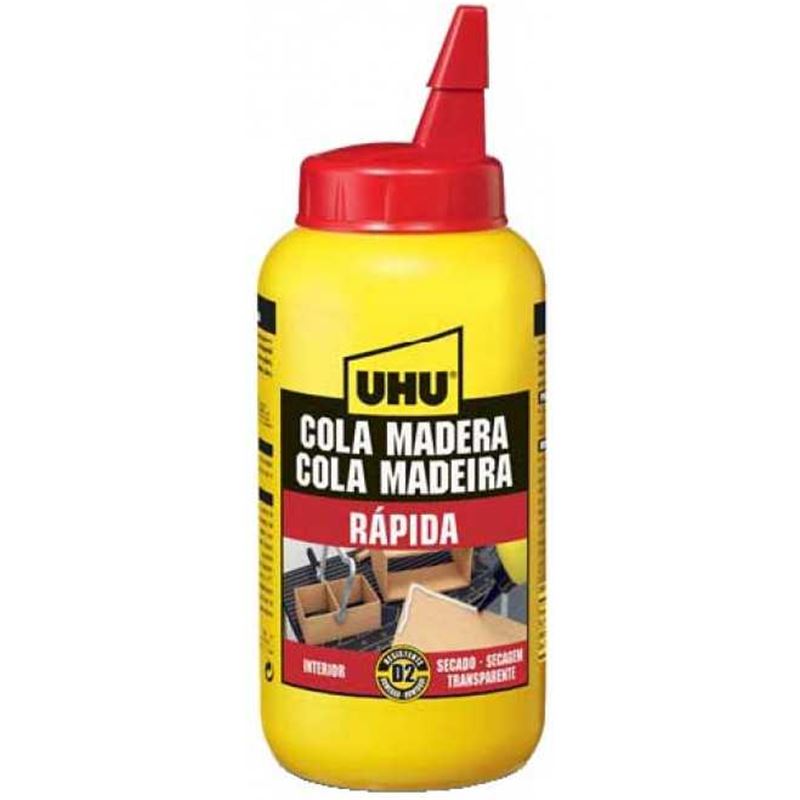 ⇒ Comprar Cola madera poliuretano liquido bote 250 gr pu max uhu