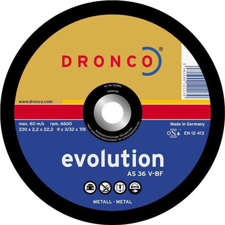 DRONCO-AS36V-150-Disco-de-corte-metal-AS-36-V-Evolution-150-x-2-2mm-1