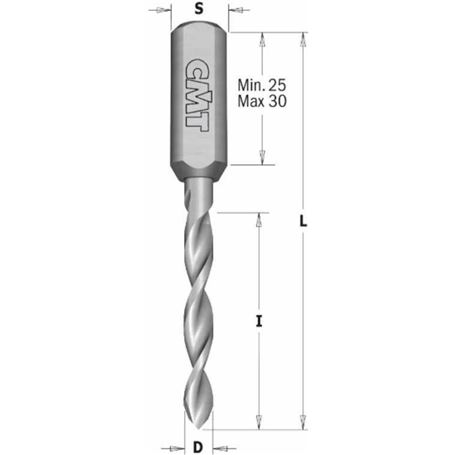 Broca-de-conexion-rapida-pasante-HWM-S-10x30-D-3x27x70-DX-CMT-1