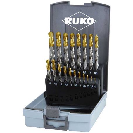 RUKO-2501215TRO-Juego-de-25-Brocas-HSS-G-puntas-TiN-1