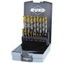 RUKO-2501215TRO-Juego-de-25-Brocas-HSS-G-puntas-TiN-1