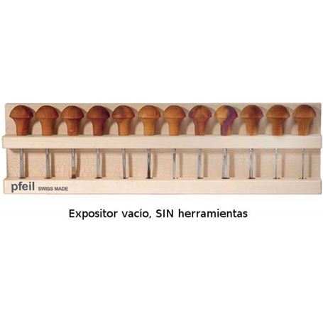 Expositor-de-madera-para-12-gubias-de-linoleo-vacio-Pfeil-1