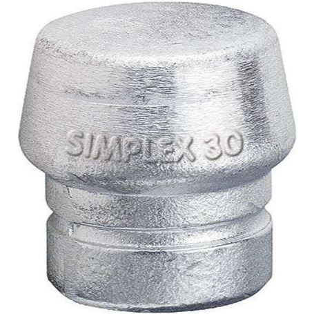 HALDER-3209-080-Boca-de-recambio-metal-blando-plata-Simplex-80mm-1