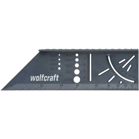 Wolfcraft Escuadra universal (500 x 280 mm, 90 °, Tope intercambiable)