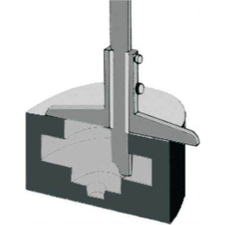 VOGEL-221535-Calibre-de-profundidad-DIN-862-Capacidad-250mm-1