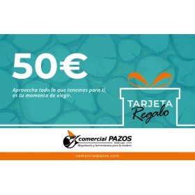 Tarjeta Regalo Comercial Pazos 50 Euros
