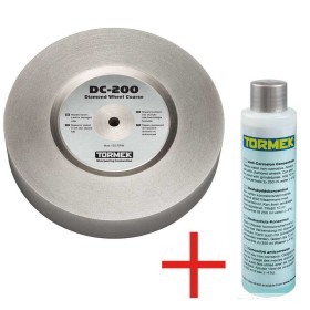 Muela diamante gruesa, basta, grano 360, 200x40 mm para T-4 DC-200 TORMEK