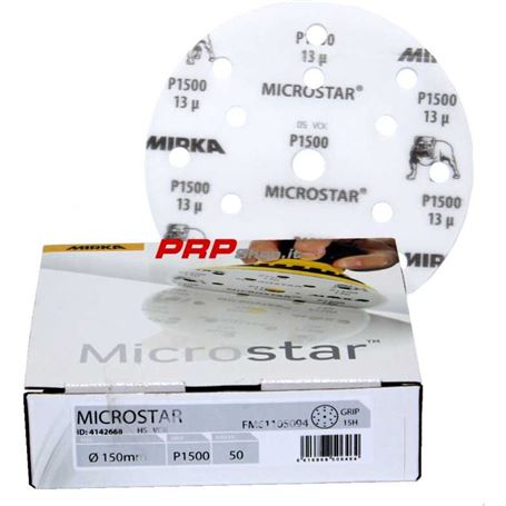 Disco-de-pulir-de-150-mm-de-diametro-grano1500-MICROSTAR-Mirka-1