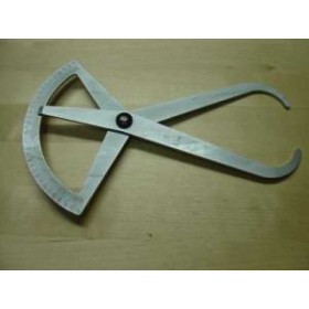 Compás de exteriores e interiores con lectura de medida Acha