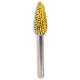 Punta de desbaste punta de lanza mango 3.2 mm x 6,35 x 9,5 mm FINA SABURR TOOTH