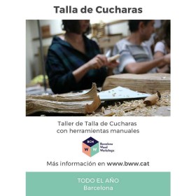 Taller de talla manual de cucharas -- Barcelona Wood Workshop