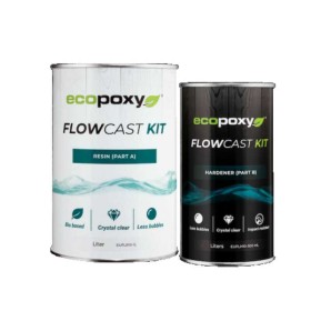 Resina epoxi 1.5L Kit FlowCast ECOPOXY BIO