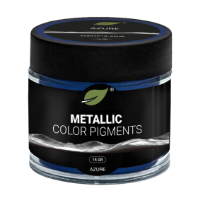 Pigmento metálico color Azul Azur15 g ECOPOXY BIO