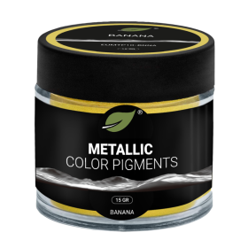 Pigmento metálico color Amarillo Banama 15 g ECOPOXY BIO