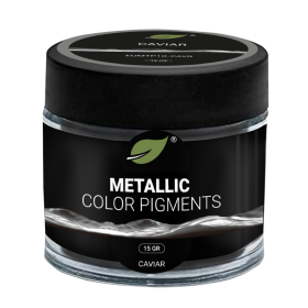 Pigmento metálico color Negro Caviar 15 g ECOPOXY BIO