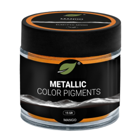 Pigmento metálico color Naranja Mango 15 g ECOPOXY BIO