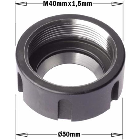 Tuerca-sector-ER32-m40x1-5-SX-con-rodamientos-CMT-1