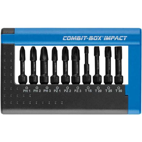 WITTE-28478-Juego-de-10-puntas-de-impacto-COMBIT-BOX-en-blister-individual-1