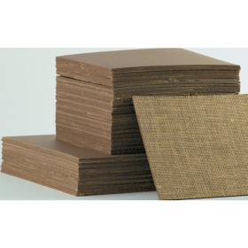 Plancha de linóleo tamaño A4 de 224x297x2,3 mm R885-0060 Deep Brown Marrón UNI WALTON