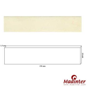 Pieza de hueso 150x30x1.5 mm Madinter
