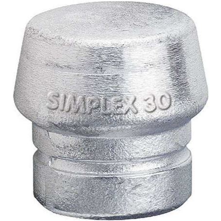 HALDER-3209-050-Boca-de-recambio-metal-blando-plata-Simplex-50mm-1
