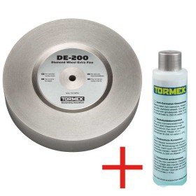 Muela diamante extra fina, grano 1200, 250x40 mm para T-4 DE-200 TORMEK