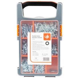 Tornillos para orificios ocultos UJK, gruesos, paquete de 1000 110528 Axminster