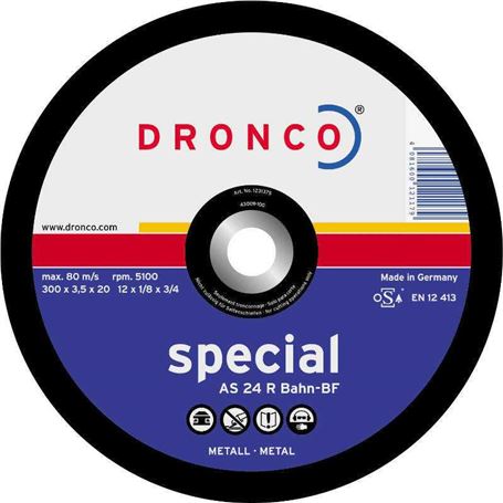 DRONCO-AS24RBAHN-300FH-22-Disco-de-corte-metal-AS-24-R-BAHN-Special-300-x-3-5mm-1