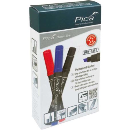PICA-521-46-SB-Marcador-permanente-tipo-cincel-Negro-en-blister-1
