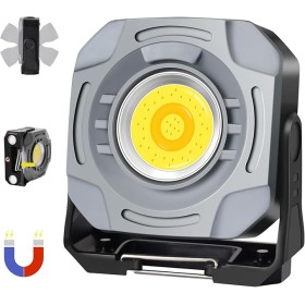 Lámpara magnética recargable USBC, de 6 W, 240 L CCT LUCECO