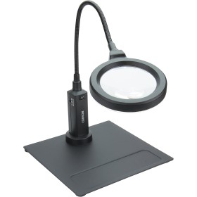 Lupa flexible con LED Serie MagniFlextm 2x con lente de 97,3 mm y bifocal 4x de 25 mm CP-90 CARSON