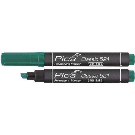 PICA-521-36-Marcador-Permanente-Tipo-Pincel-Verde-1