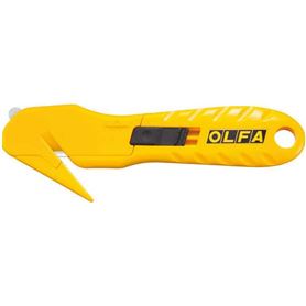 OLFA SK-7/24 - Cutter de seguridad con cuchilla trapezoidal de 12,5mm en  bolsa de plástico