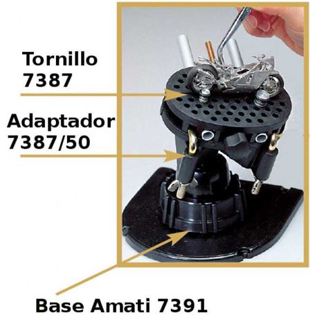 Adaptador-de-tornillo-plano-a-mesa-giratoria-de-bola-Amati-1