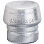 HALDER-3209-040-Boca-de-recambio-metal-blando-plata-Simplex-50mm-1