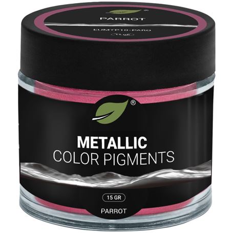 Pigmento metálico color Rojo Loro 15 g ECOPOXY BIO