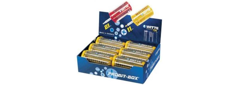 PROBIT-BOX - Cajas de puntas de atornillar surtidas + portapuntas