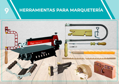 Herramientas para marquetería