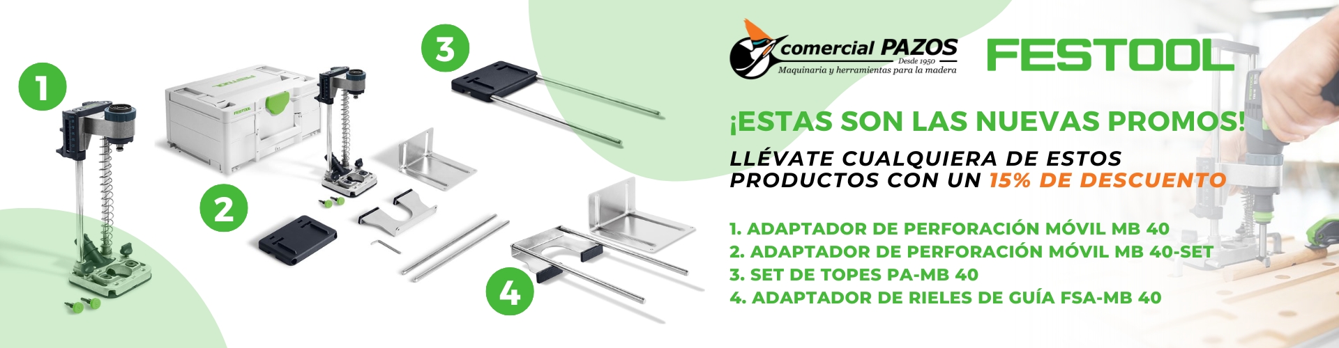 Novedades Festool marzo 2025